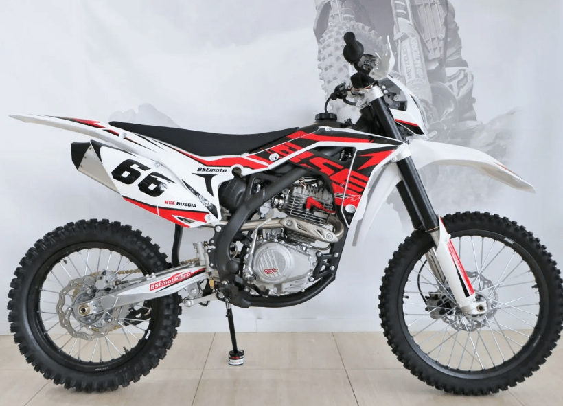 Купить Мотоцикл кроссовый эндуро BSE Z4 Red 66 2023 Б/У