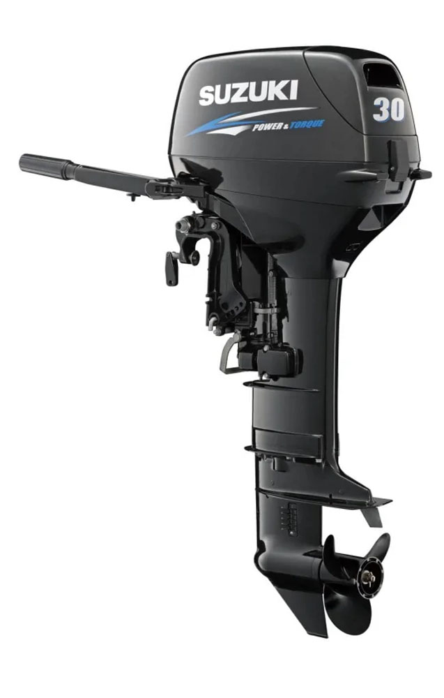 Купить 2х-тактный лодочный мотор SUZUKI DT30S