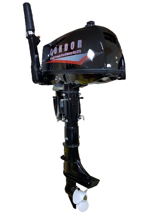 Купить 2х-тактный лодочный мотор CONDOR CN6HS + топливный бак 12 л.
