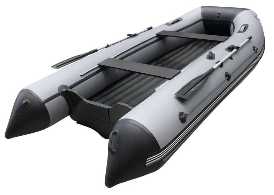 Купить Лодка ПВХ ORCA 340 НДНД серый/черный