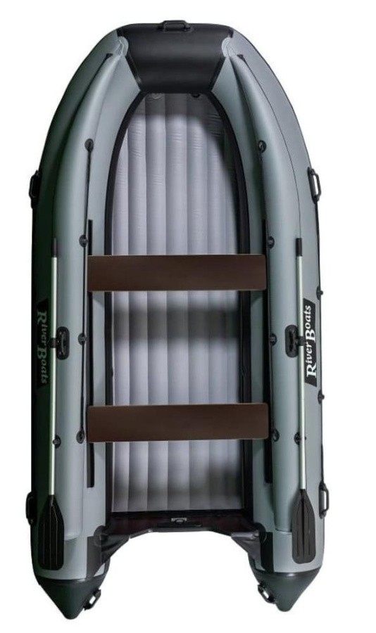 Купить Лодка ПВХ RIVERBOATS 390 НДНД с фальшбортом