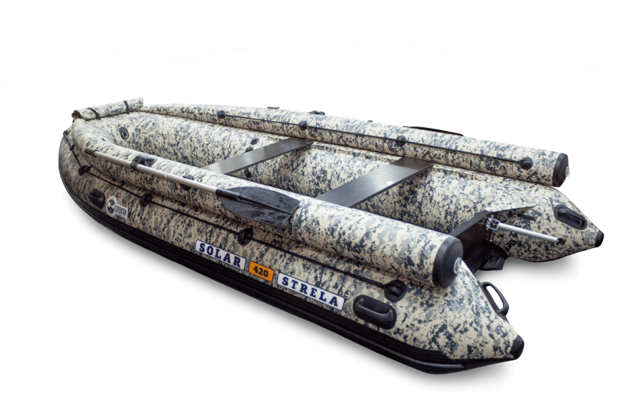 Купить Лодка ПВХ SOLAR-420 Strela Jet Tunnel (Expedition)