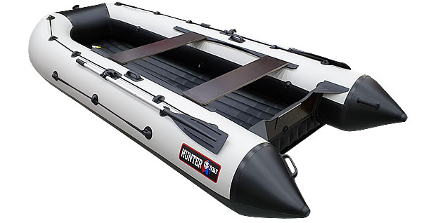 Купить Лодка ПВХ ХАНТЕР Стелс 385 А Лайт