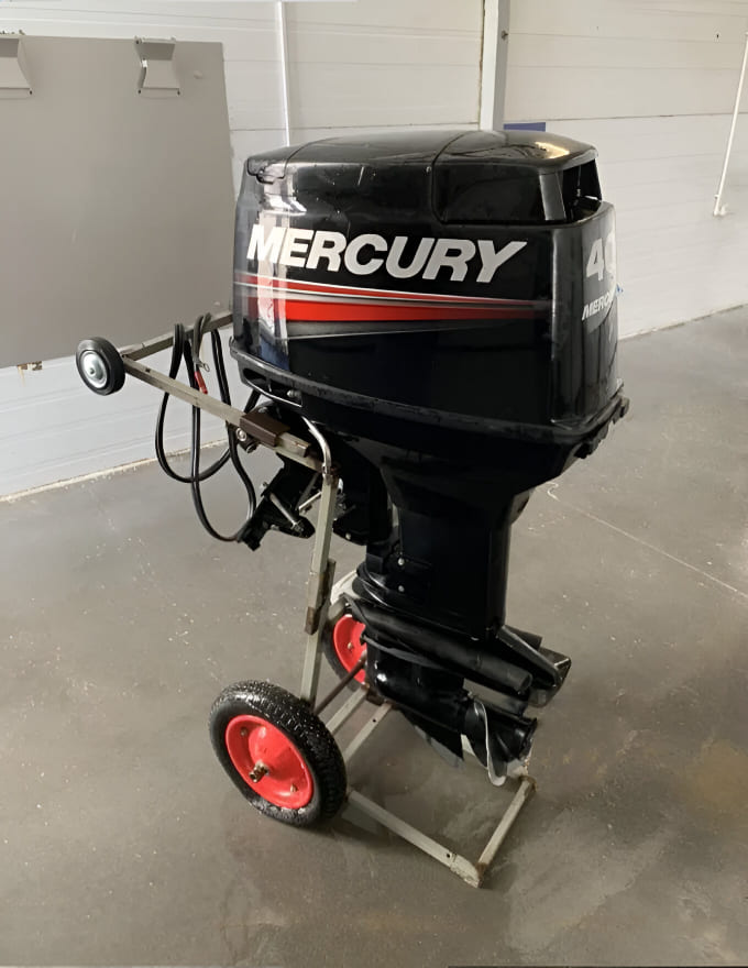 Купить 2х-тактный лодочный мотор MERCURY 40 EO 697CC Б/У