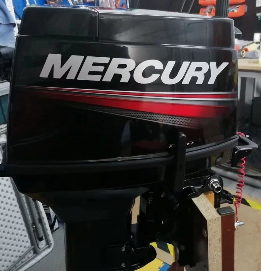 Купить 2х-тактный лодочный мотор MERCURY 40 MH 697CC  Б/У