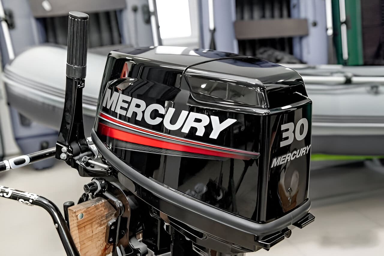 Купить 2х-тактный лодочный мотор MERCURY ME 30 MH Б/У