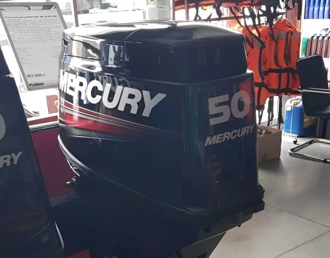 Купить 2х-тактный лодочный мотор MERCURY ME 50 EO (TMC) Б/У