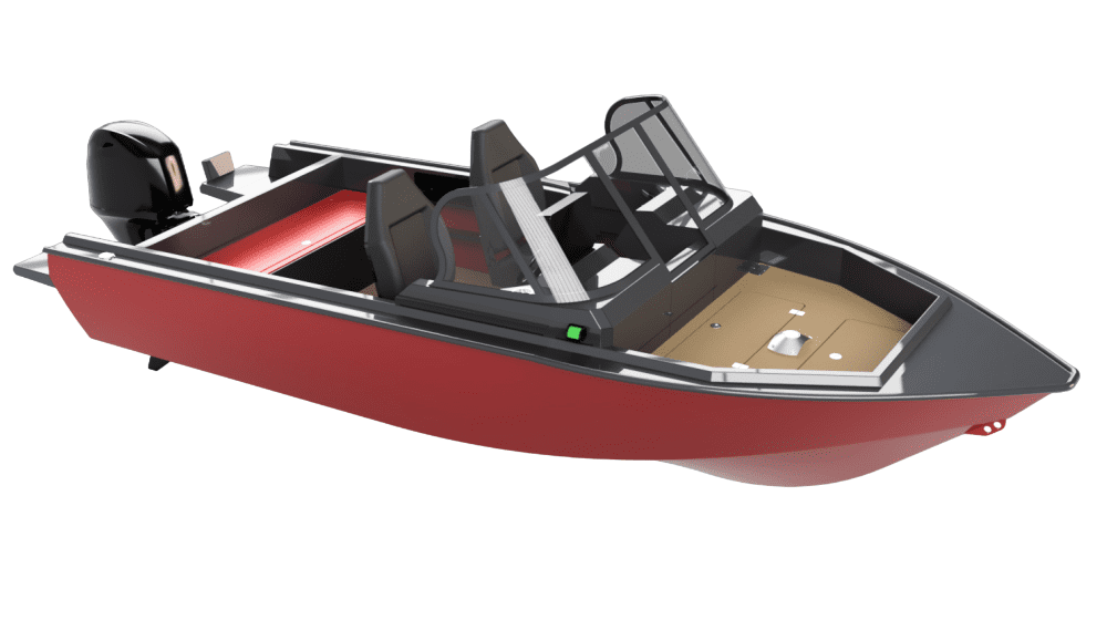 Купить Катер-лодка алюминиевая БЕРКУТ M-Fisher