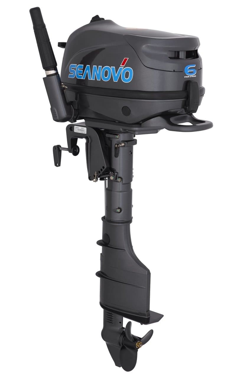 Купить 4х-тактный лодочный мотор SEANOVO SNF6HS без выносного бака и шланга