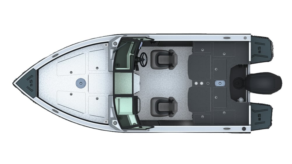 Купить Катер-лодка алюминиевая SIBERIA S5 (mod 1)