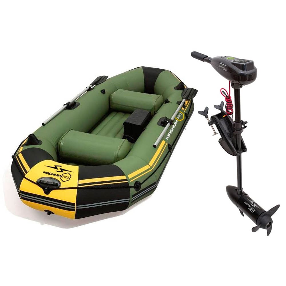 Купить Лодка ПВХ Magnum Pro 300 и электромотор Sharmax ECO SE-14L (32LBS)