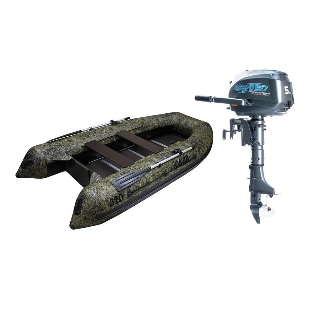 Купить Лодка ПВХ Altair Joker R-320 Mirage и мотор Mikatsu MF5FHS