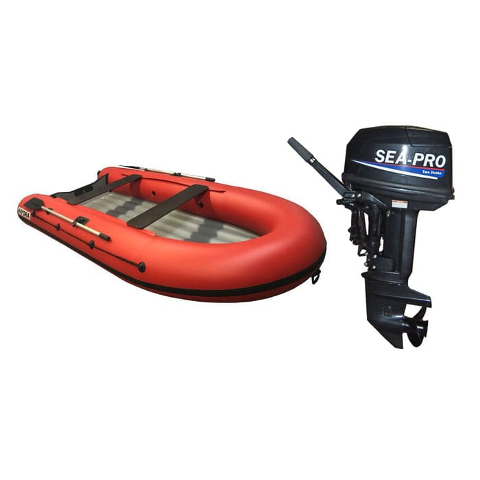 Купить Лодка ПВХ Hydra Delta 380 Оптима 1200 и мотор Sea Pro Т 25S