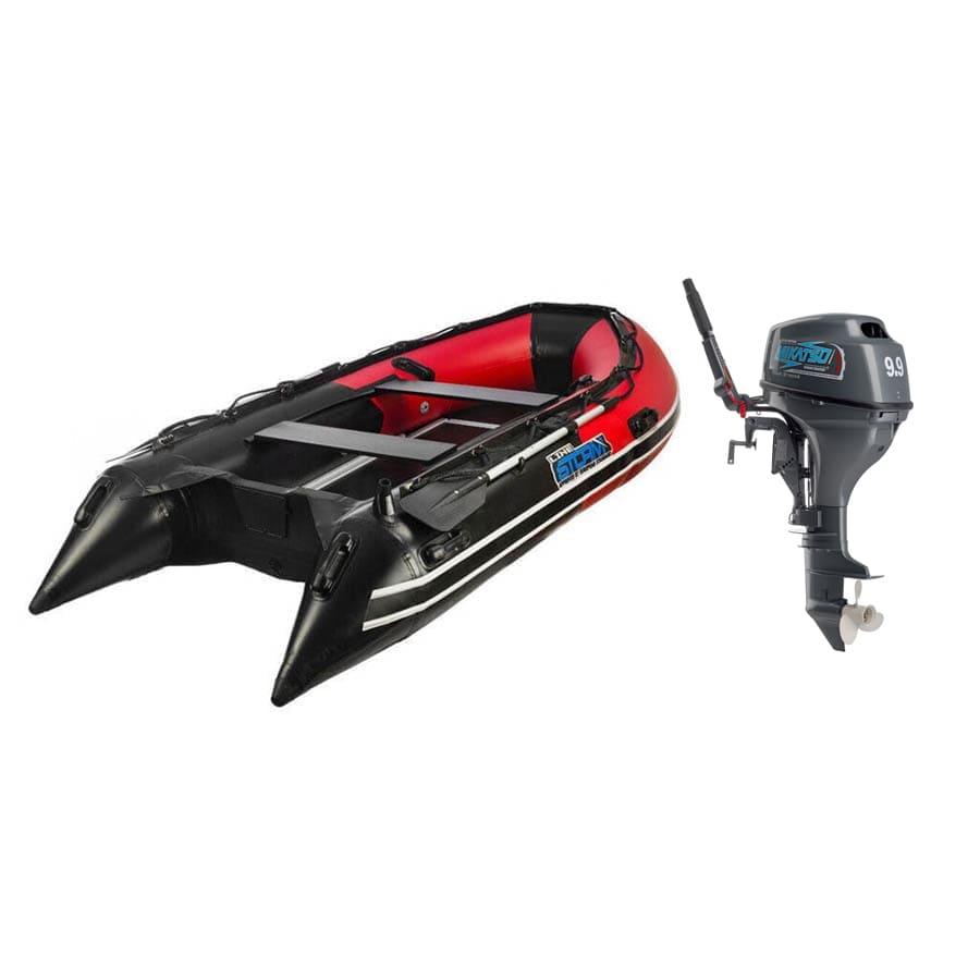 Купить Лодка ПВХ Stormline Adventure Standard 340 и мотор Mikatsu MF9.9FHS