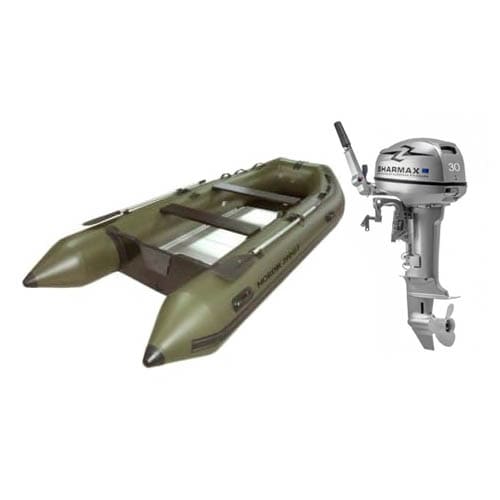 Купить Лодка ПВХ Nordik 400GT и мотор Sharmax SM30HS