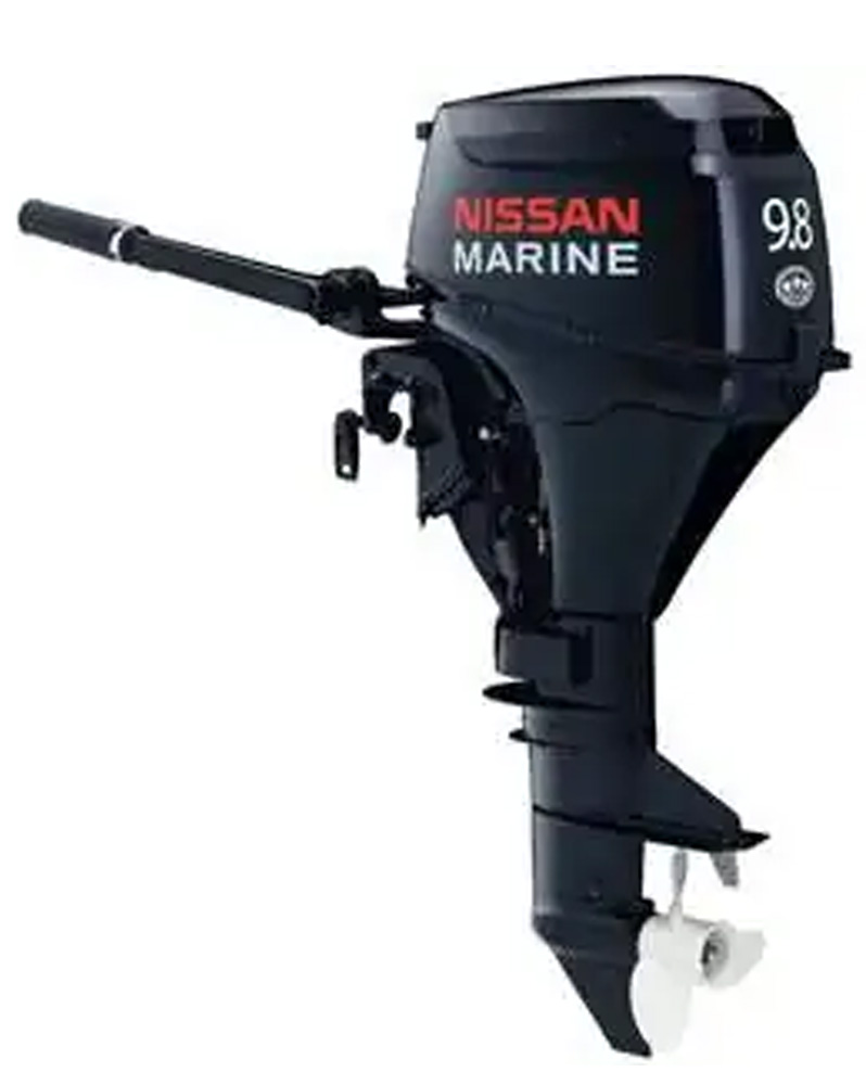Купить 4х-тактный лодочный мотор NISSAN MARINE NMF 9.8 B S