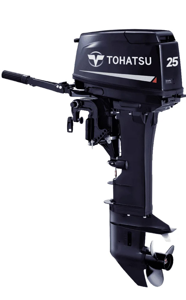 Купить 2х-тактный лодочный мотор TOHATSU M 25 S