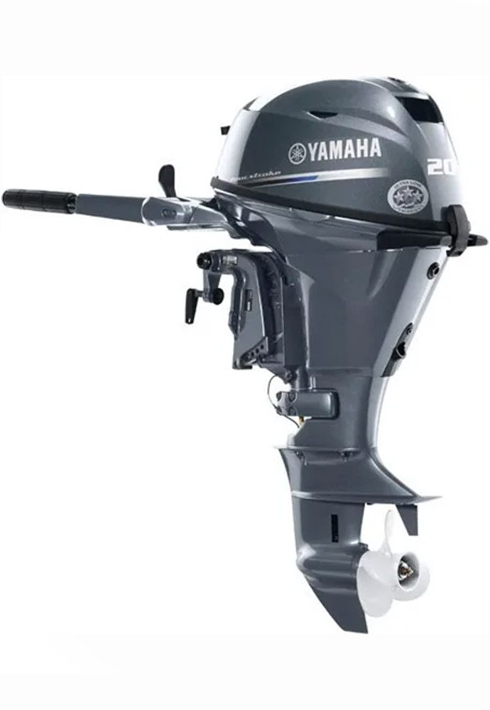 Купить 4х-тактный лодочный мотор YAMAHA F20BMHS