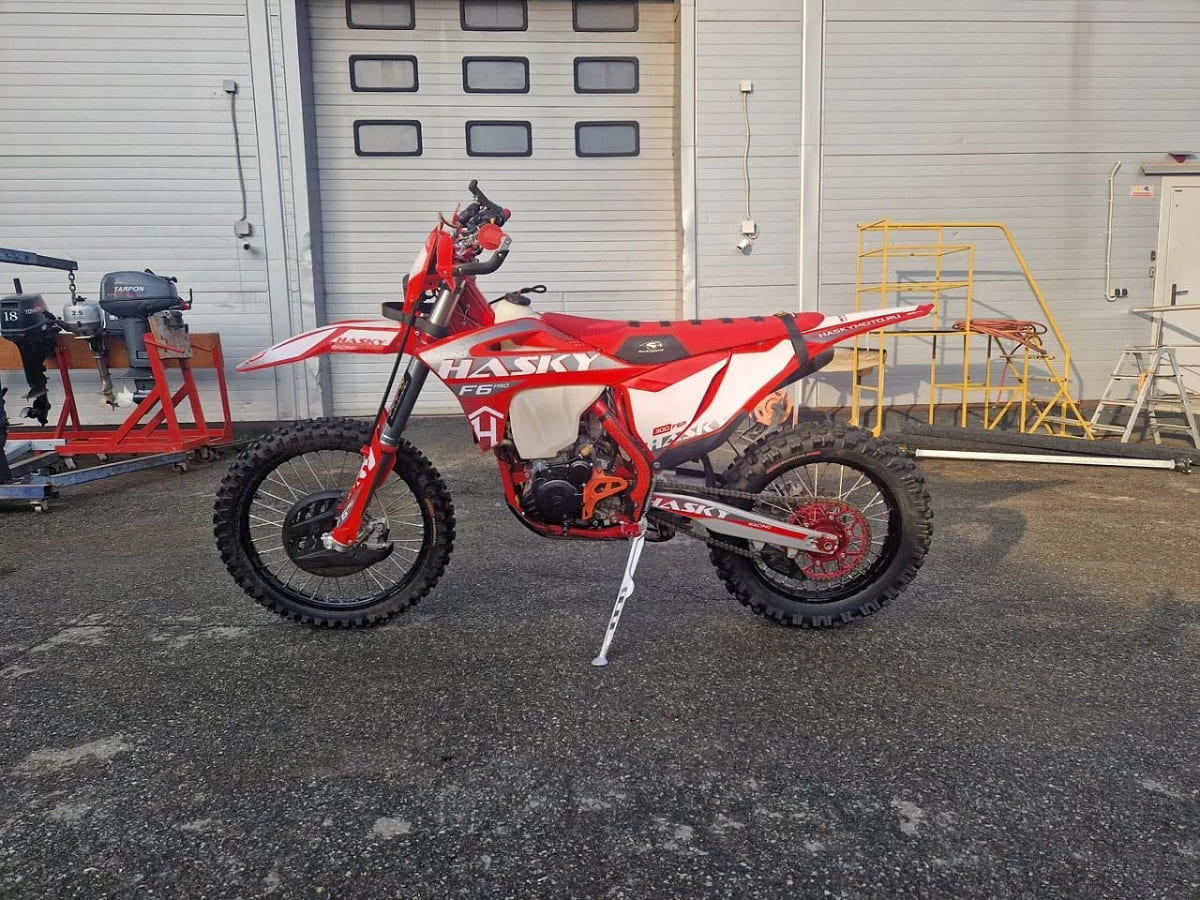 Купить Мотоцикл кроссовый эндуро HASKY F6 Pro Racing 174NB 300 2023 Б/У