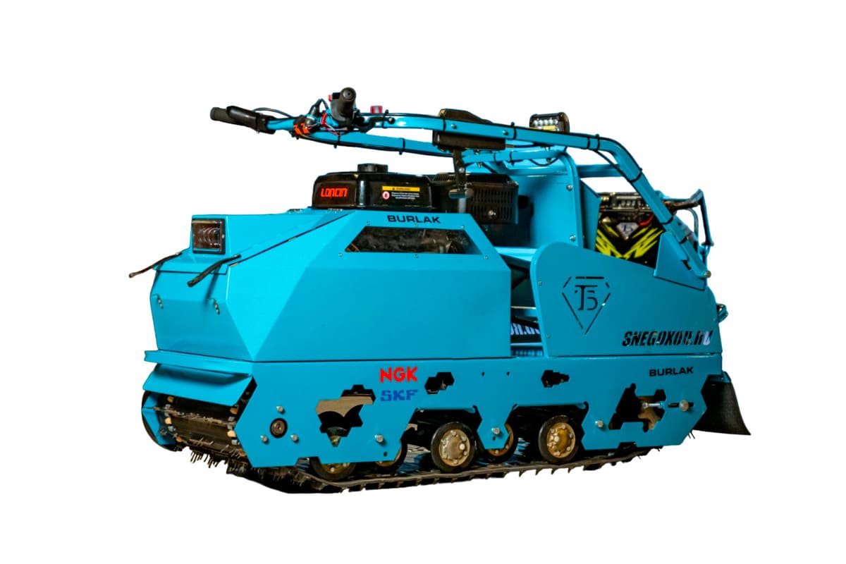 Купить Мотобуксировщик БУРЛАК Таежник 15 л.с