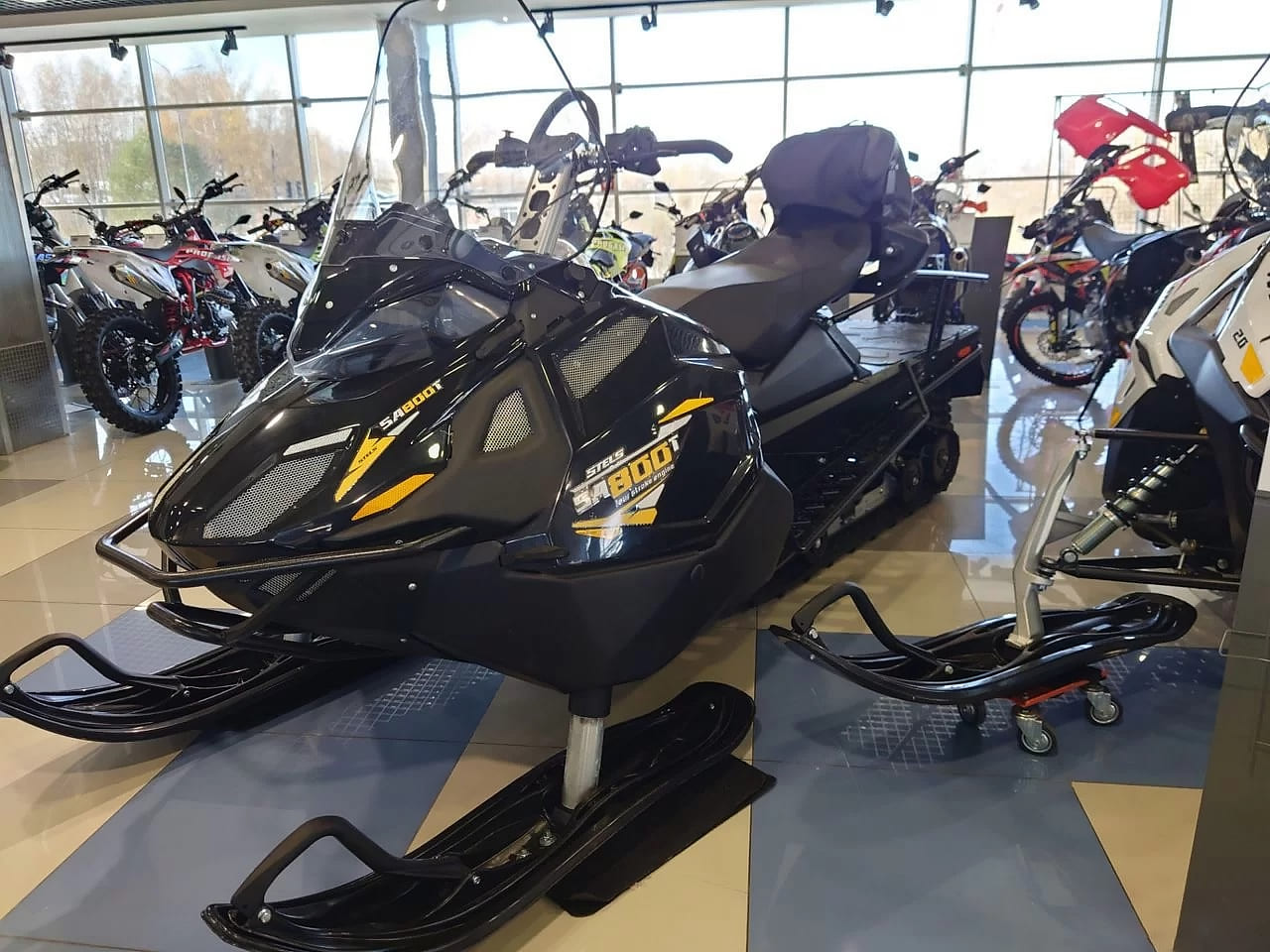 Купить Снегоход STELS АТАМАН SA800T Б/У