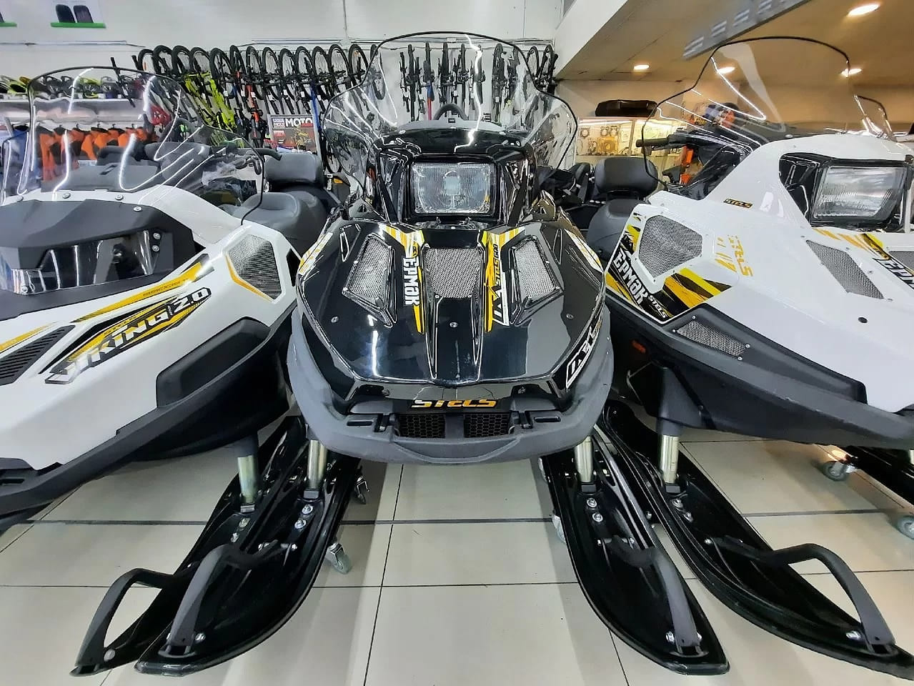 Купить Снегоход STELS Ермак 600L с 2-мя лыжами Б/У