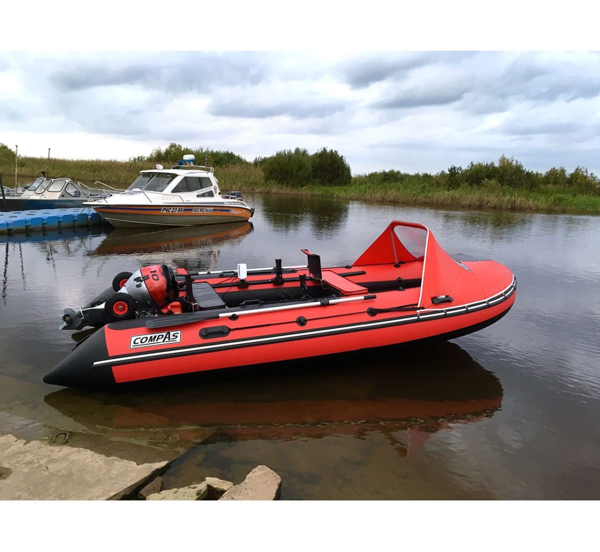 Купить Лодка ПВХ COMPAS 460