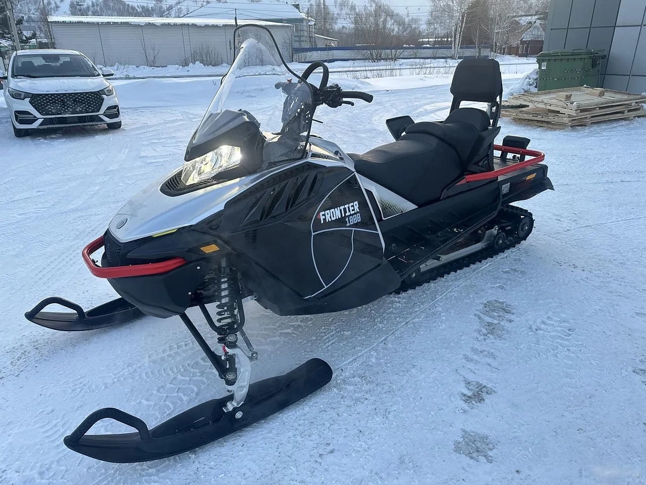 Купить Снегоход РУССКАЯ МЕХАНИКА FRONTIER 1000 Б/У
