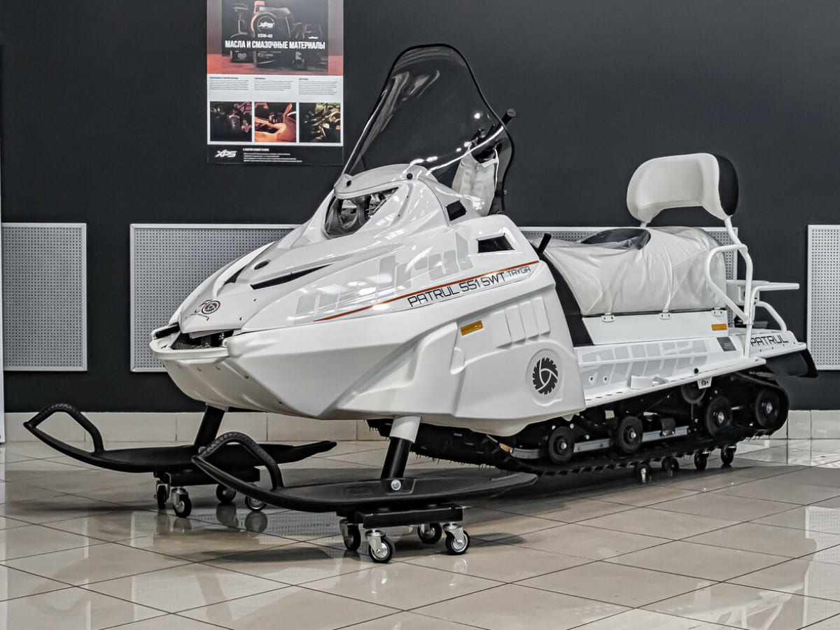 Купить Снегоход РУССКАЯ МЕХАНИКА ТАЙГА Patrul 551 SWT Б/У