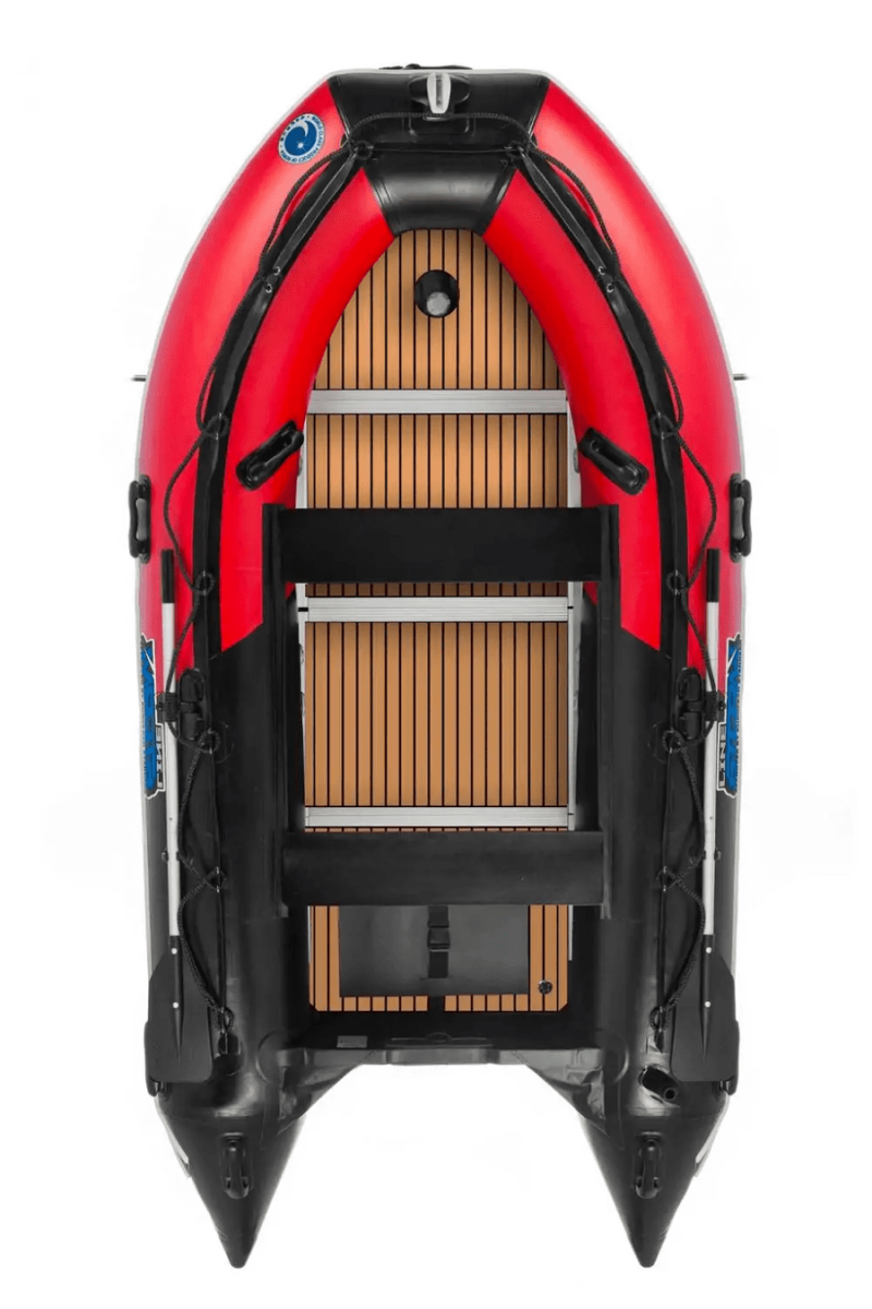 Купить Лодка ПВХ STORMLINE Flexiteek 310 (черно-зеленая/красно-черная)