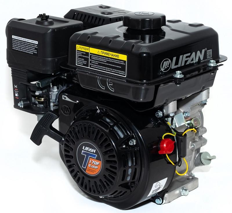 Купить Двигатель бензиновый LIFAN 170F-T D20, 7А ПОД ЗАКАЗ