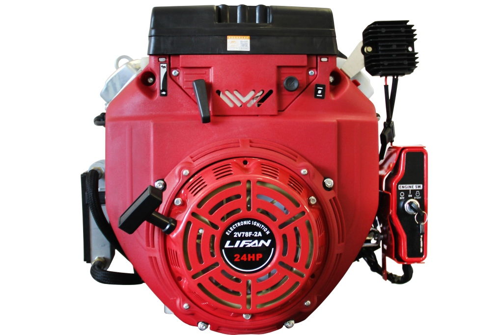 Купить Двигатель бензиновый LIFAN LF2V78F-2A, 24 л.с., D25, 3А ПОД ЗАКАЗ