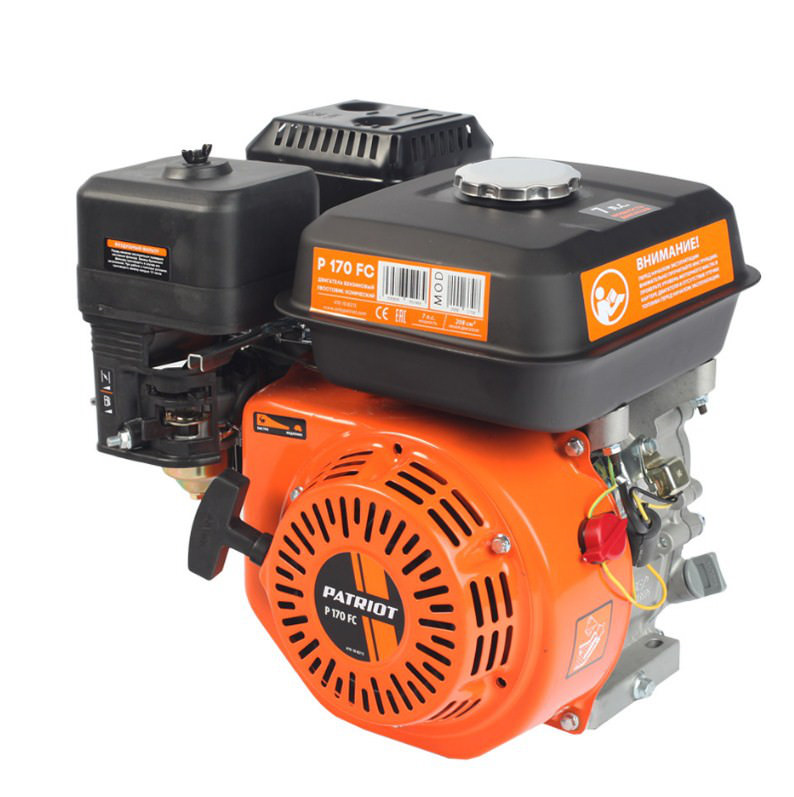 Купить Двигатель бензиновый P170FC (7.0 л.с.) PATRIOT ПОД ЗАКАЗ