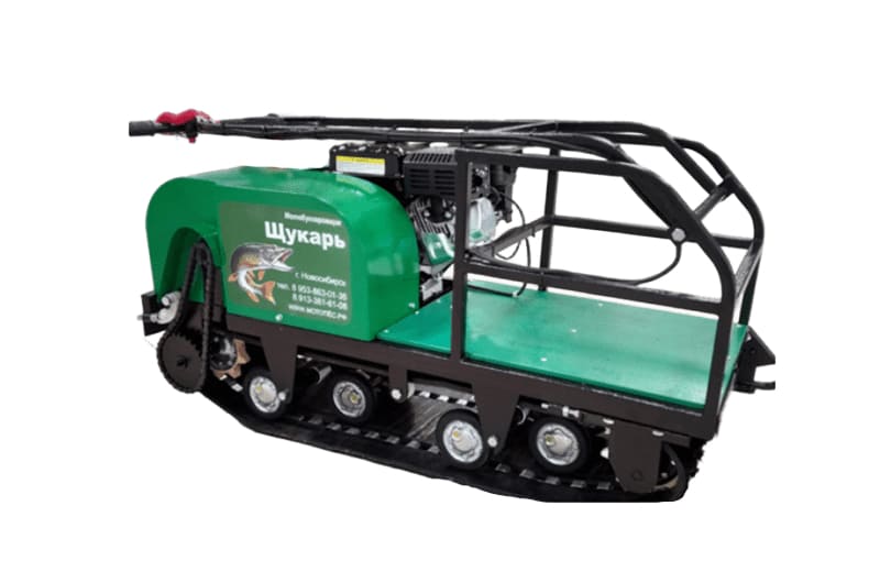 Купить Мотобуксировщик ЩУКАРЬ 380 8 л.с. 1000мм (вариатор "Сафари")