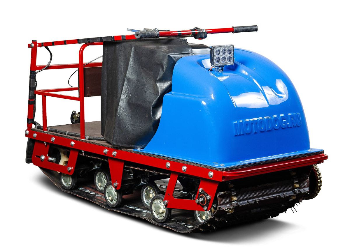 Купить Мотобуксировщик MOTODOG 500 (15 л.с. передний привод)