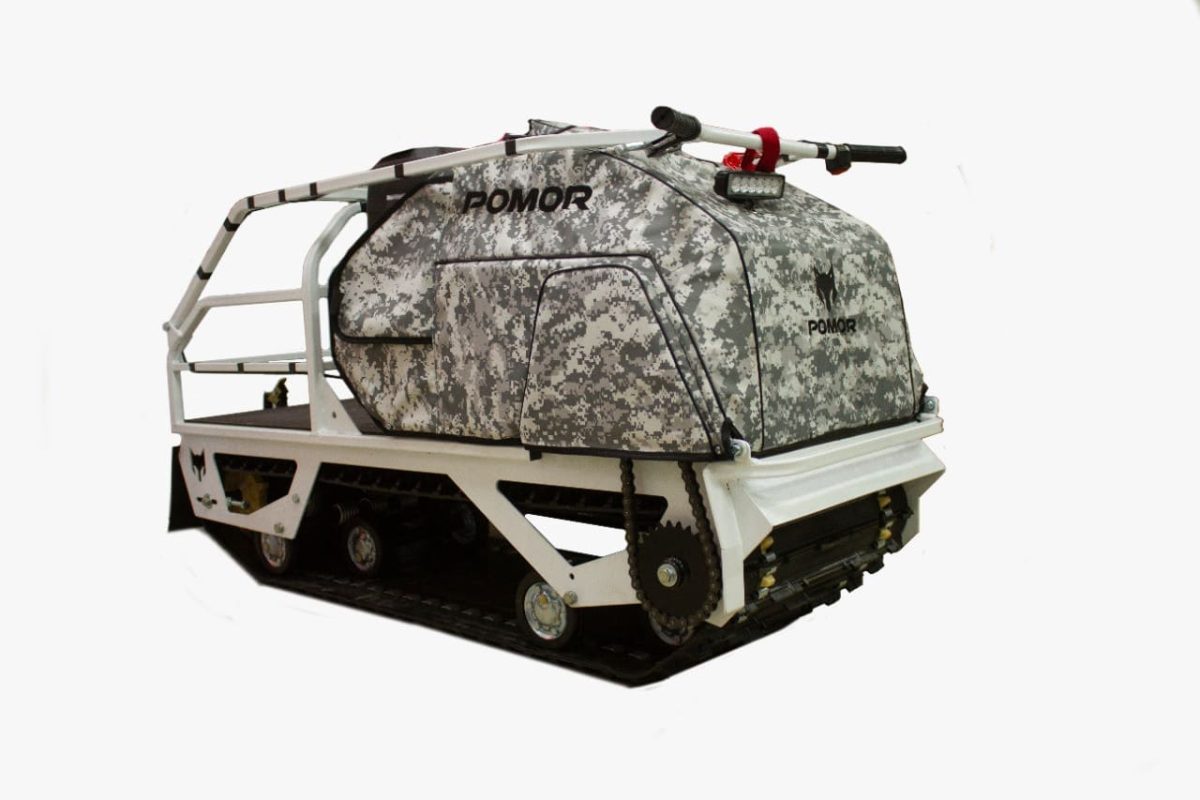 Купить Мотобуксировщик POMOR L-500 К-18 Pro