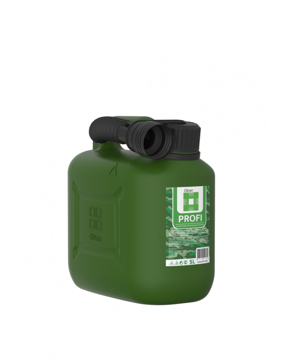 Купить Канистра ГСМ Oktan, 5л (Зеленый)