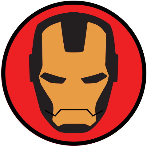 Купить Наклейка для детского электромобиля Железный человек