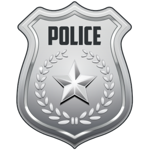 Купить Наклейка для детского электромобиля Полиция