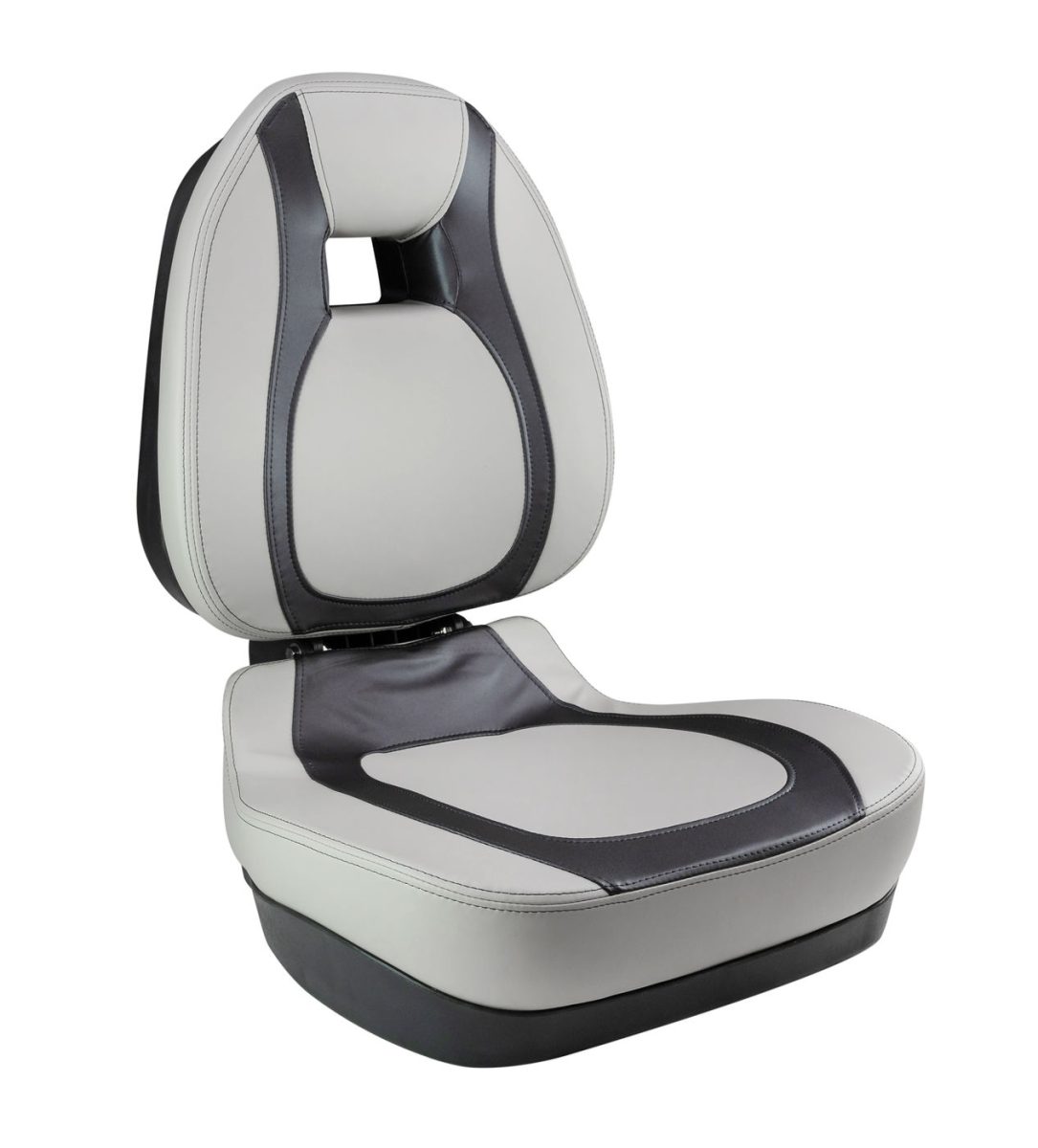 Купить Кресло складное мягкое FISH PRO II с высокой спинкой (черный/серый)