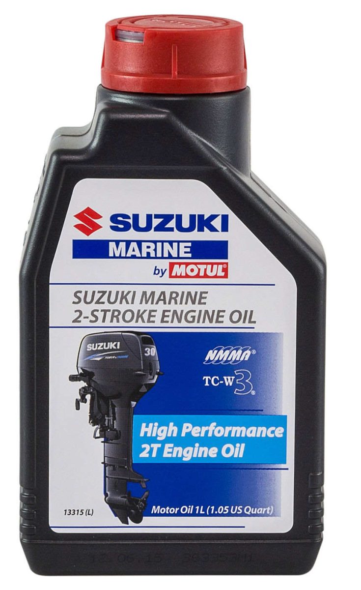 Купить Масло MOTUL Suzuki Marine 2T, TC-W3, 1 л