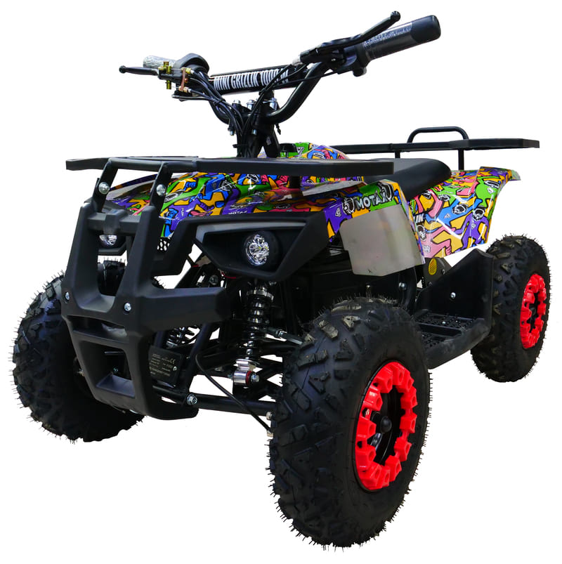 Купить Электроквадроцикл MOTAX Mini Grizlik X-16 E1000 BW