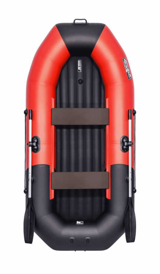 Купить Гребная лодка ПВХ ТАЙМЕНЬ N-270 НД красно-чёрный