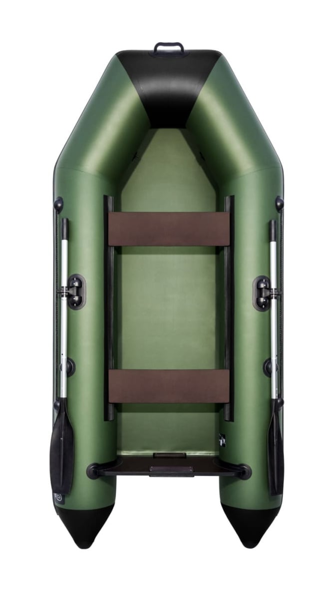 Купить Лодка ПВХ АКВА 2800 Зелёный - чёрный