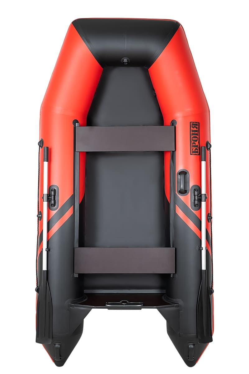 Купить Лодка ПВХ БРОНЯ 280 Красный - чёрный