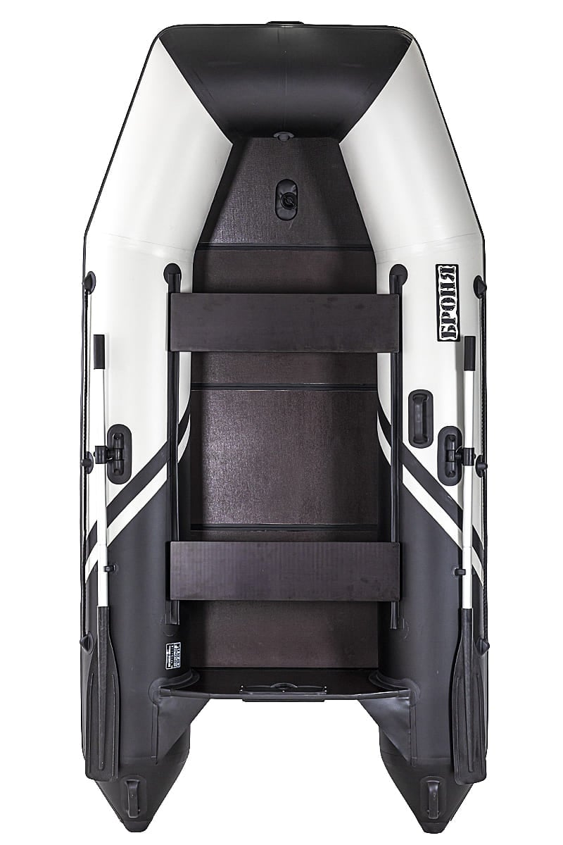 Купить Лодка ПВХ БРОНЯ 280 СК Белый - чёрный