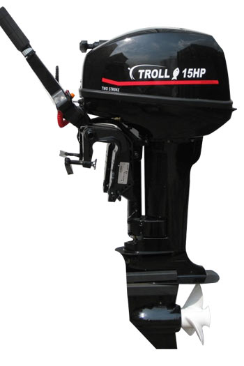 Купить 2х-тактный лодочный мотор TROLL T15S