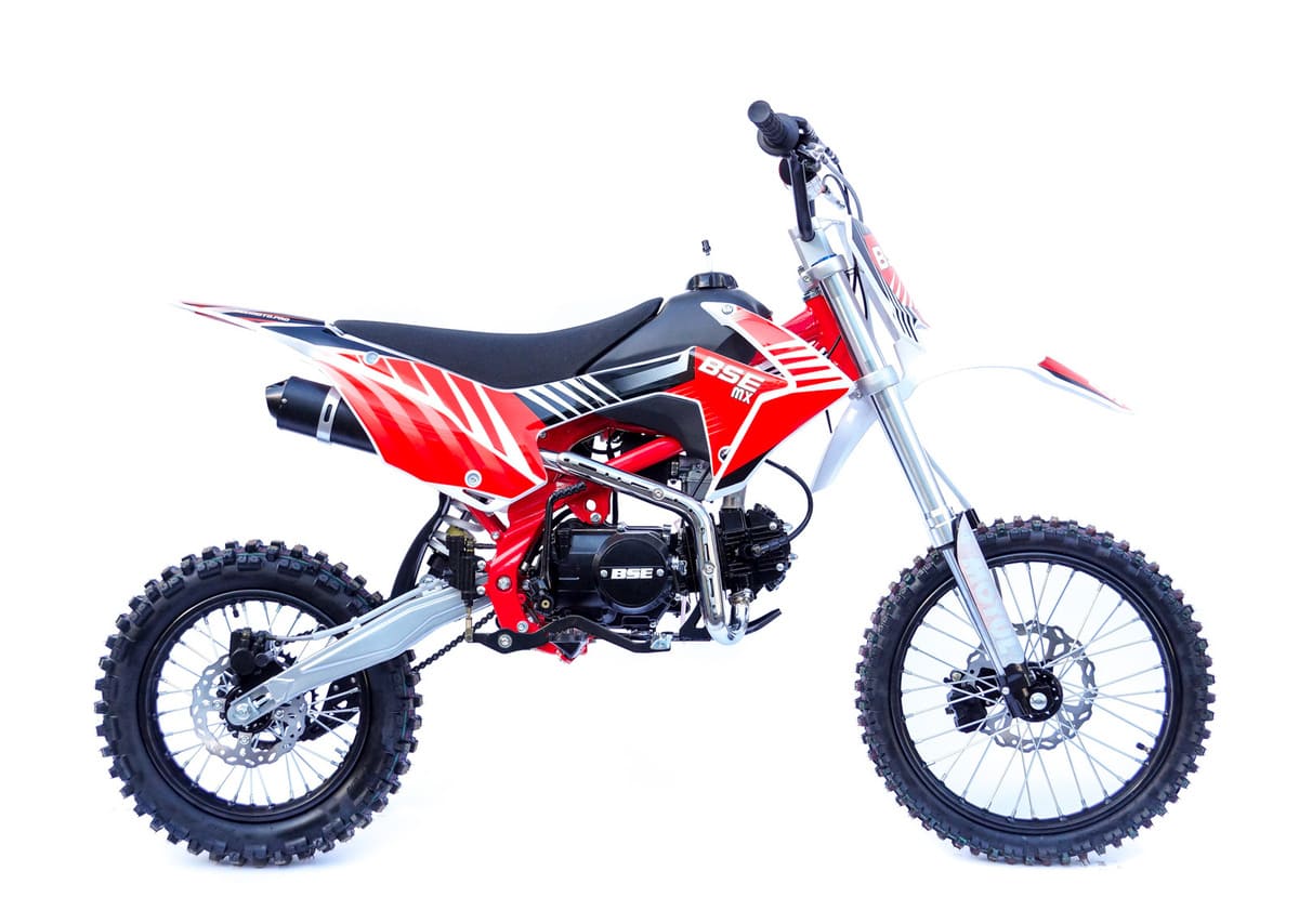 Купить Мотоцикл BSE MX 125 17/14 (ZS) Racing Red PITBIKE