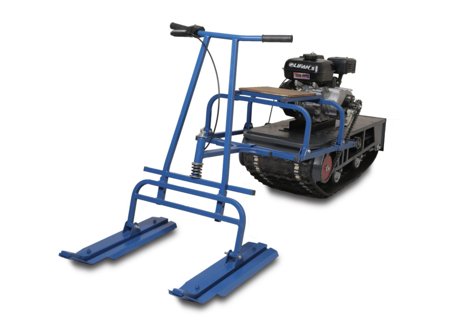 Купить Мотобуксировщик ВЕПС «Рикша» с лыжным модулем 8.5 л.с.