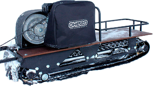 Купить Мотобуксировщик ОНЕГО 500 20 л.с. задний привод